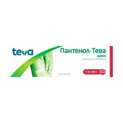 Пантенол-Тева 5% - 100гр крем (ратиофарм)