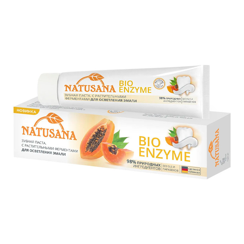 Зубная паста Натусана Bio enzyme 100 мл