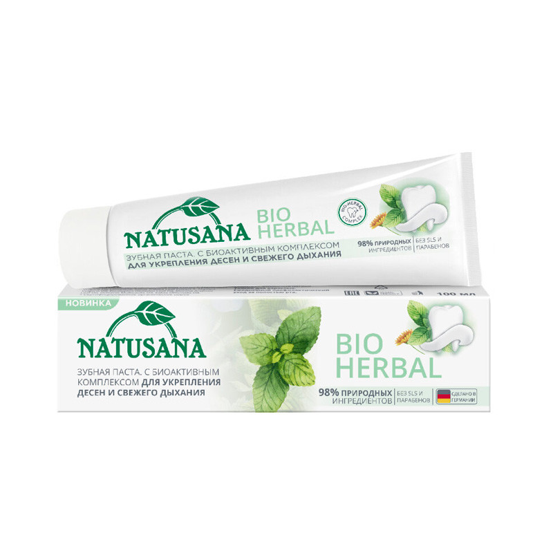 Зубная паста Натусана Bio herbal 100 мл