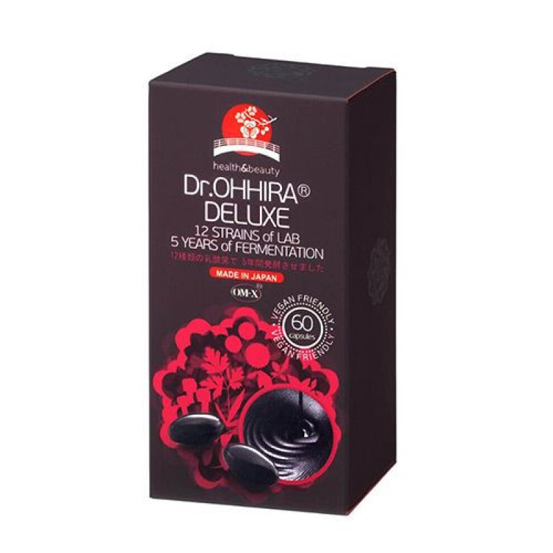 Dr.Ohhira Ферментированный растительный комплекс ОМ-Х Deluxe капсулы 60 шт