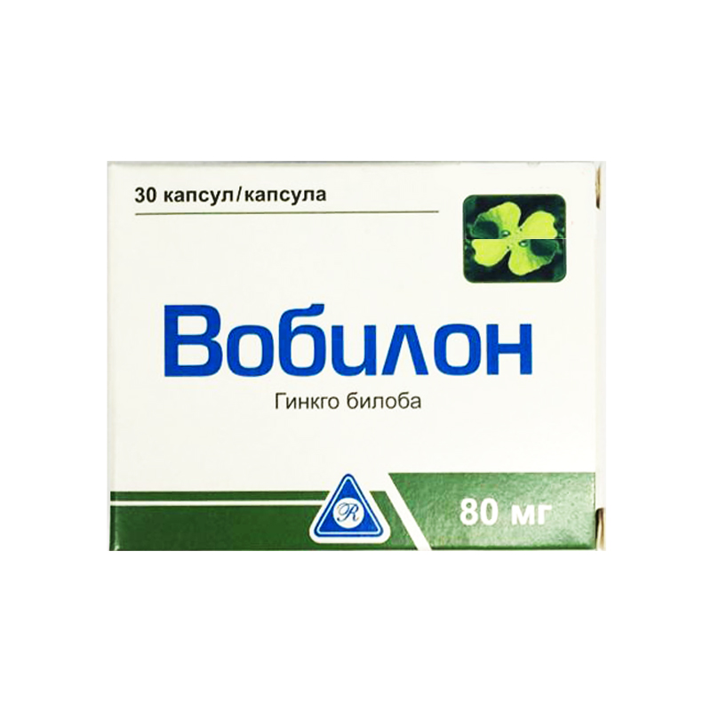 Вобилон 80мг № 30 таб.