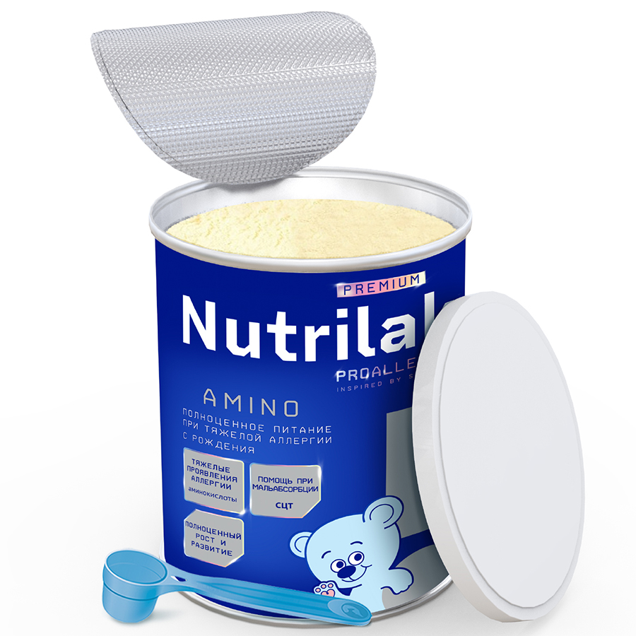 Нутрилак (Nutrilak) Premium PROALLERGY AMINO смесь сухая специализированная 0,400 кг/6/ж.б.