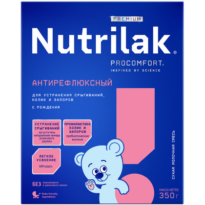 Нутрилак Premium Антирефлюксный 350 гр