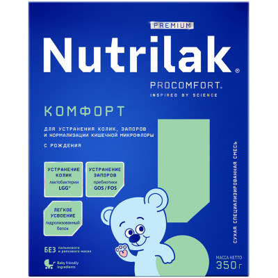 Нутрилак Premium Комфорт смесь сухая специализированная 0,350кг 12/Картон