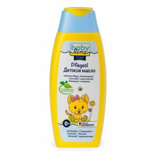 Babyline Nature 250г масло с ромашкой и подсолнечником для массажа и ухода /3001977