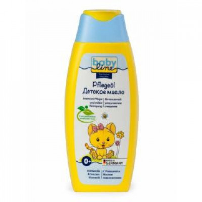 Babyline Nature 250г масло с ромашкой и подсолнечником для массажа и ухода /3001977