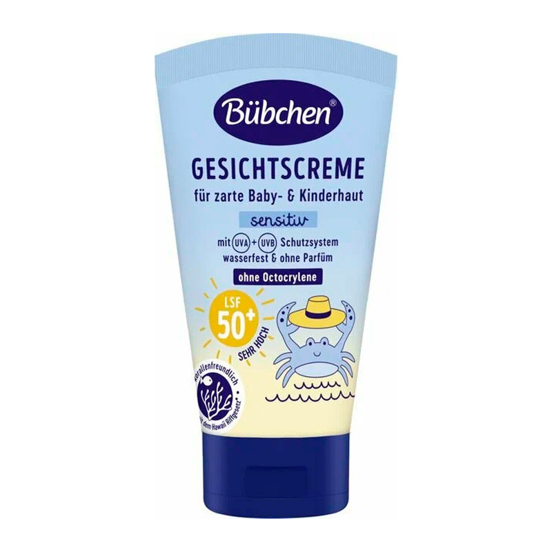 B?bchen Солнцезащитное крем для лица для младенцев и детей SPF 50+ 50мл /20699