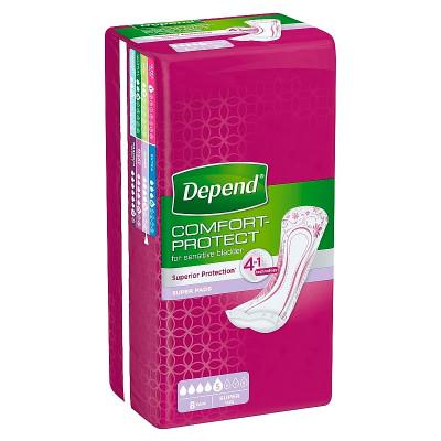 Depend Super прокладки №8 шт
