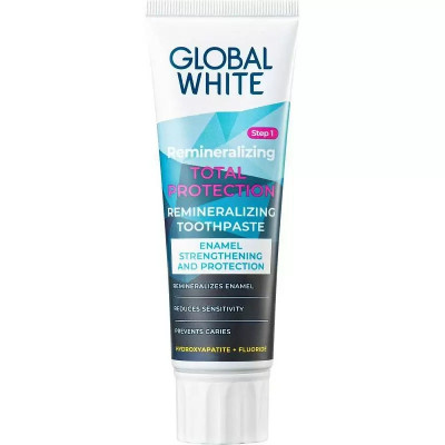 Global White зубная паста реминерализующая 100гр