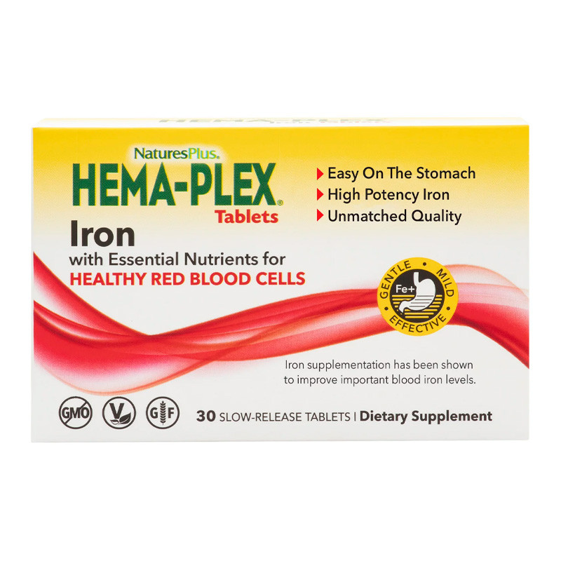 HEMA-PLEX железо 85мг №30 табл /37700