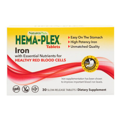 HEMA-PLEX железо 85мг №30 табл /37700