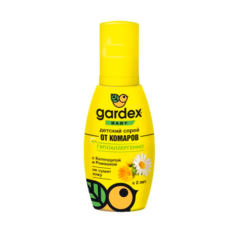 GARDEX BABY ДЕТСК СПРЕЙ ОТ КОМАРОВ C 2-Х ЛЕТ 100МЛ 0149