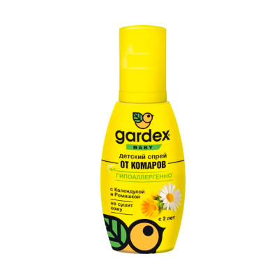 GARDEX BABY ДЕТСК СПРЕЙ ОТ КОМАРОВ C 2-Х ЛЕТ 100МЛ 0149