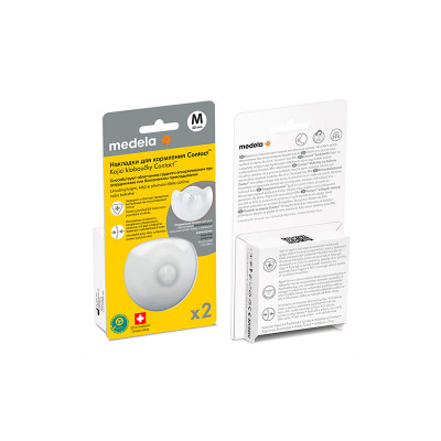 MEDELA Накладки для кормления Contact р-р М