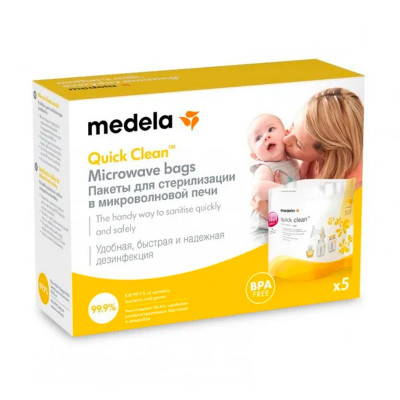 MEDELA Пакеты для стерилизации в микроволновке №5