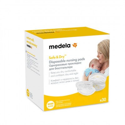 MEDELA Прокладки одноразовые для бюстгалтера 30шт