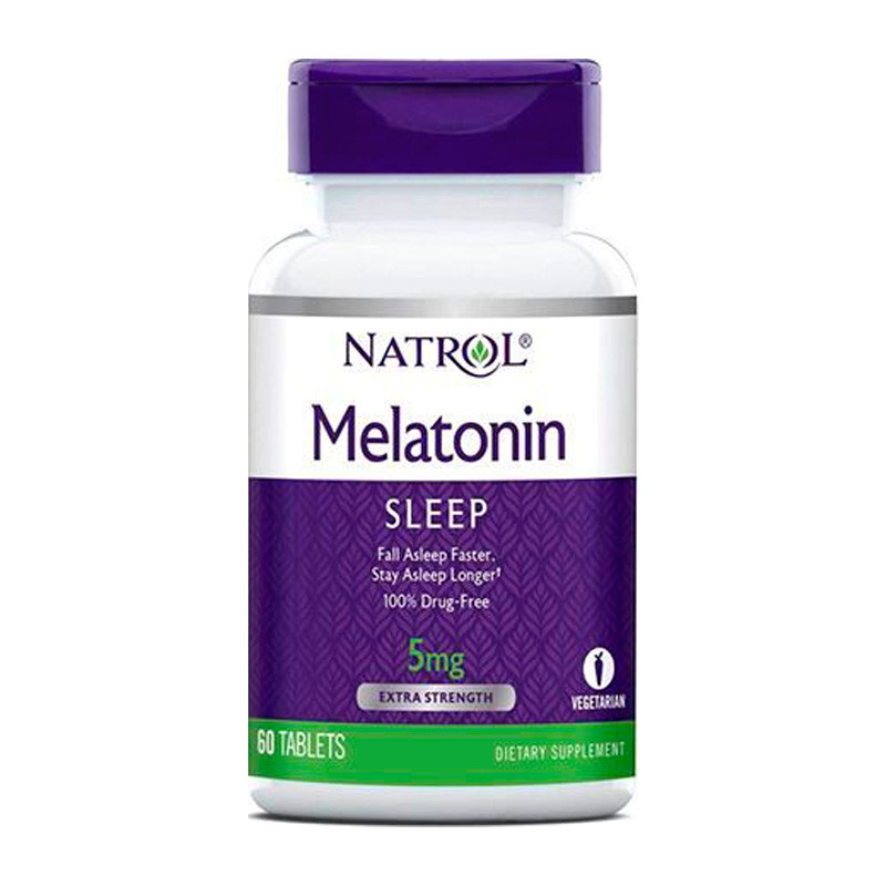 NATROL Мелатонин 5мг №60 табл /4462