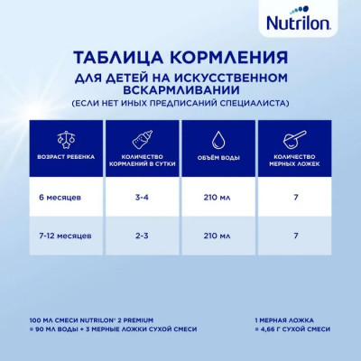 Nutrilon 2 Premium 350гр (картон)
