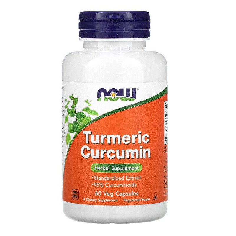NOW Куркумин №60 капс.