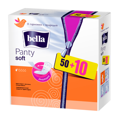 Bella Panty soft 50+10шт ежедневки