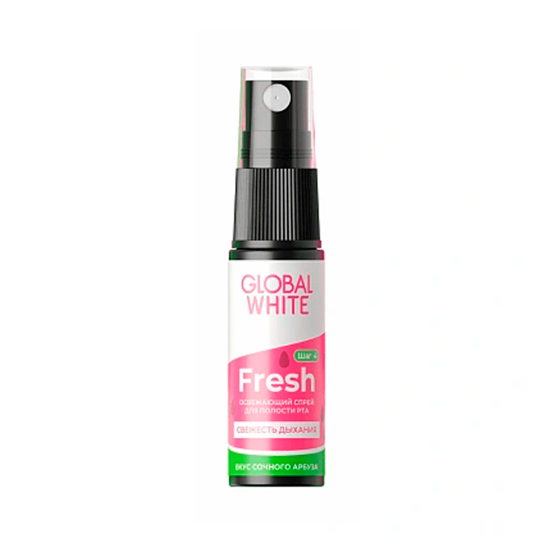 Спрей для полости рта Global White Fresh Арбуз 15мл