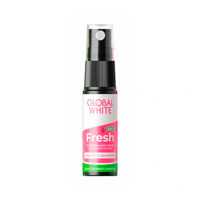 Спрей для полости рта Global White Fresh Арбуз 15мл