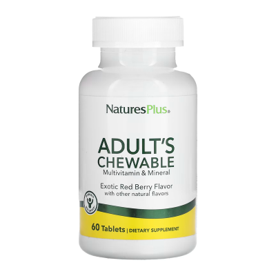 NaturesPlus Мультивитамины и минералы жеват. табл. №60 /30871