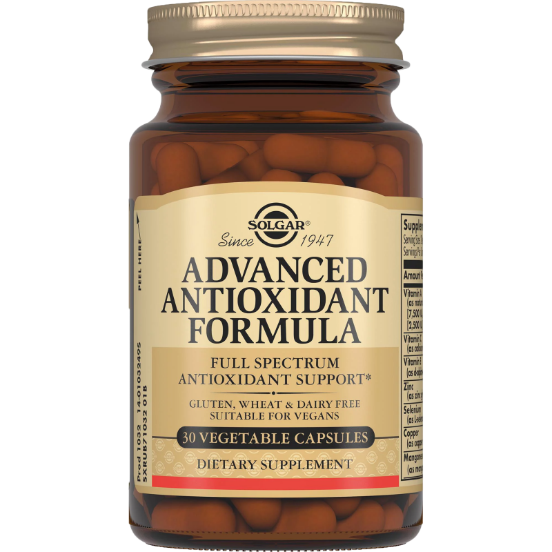 SOLGAR Антиоксидантная формула №30 капс/010321/