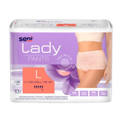 Seni Lady Pants L (100-135см/39 -53 ) 10шт