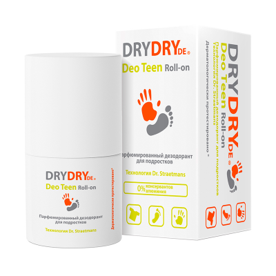 Антиперспирант DryDry DE Deo Teen Roll- on дезодорант 50 мл