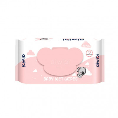 Салфетки Aiwibi Premium Strawberry 80 шт