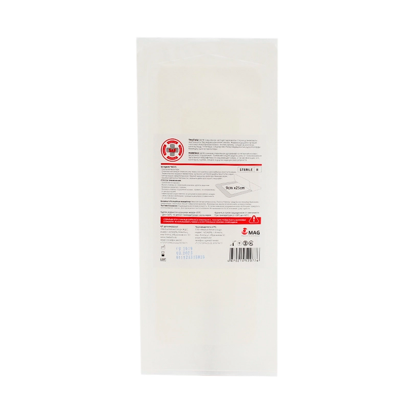 Повязка S F раневая стерильная с вискозной подушечкой 9см*20см