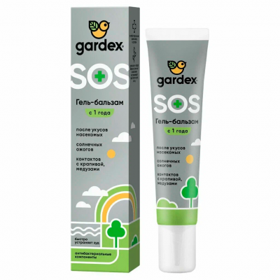 GARDEX BABY ГЕЛЬ-БАЛЬЗАМ ПОСЛЕ УКУСОВ НАСЕКОМЫХ 25МЛ GR0003