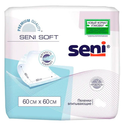 SENI SOFT 60х60 №30 Пеленки уролог.