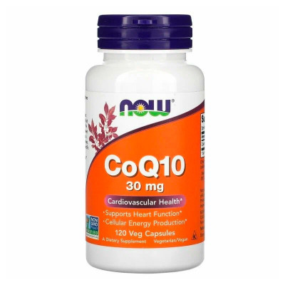 NOW CoQ10 30мг №120 капс