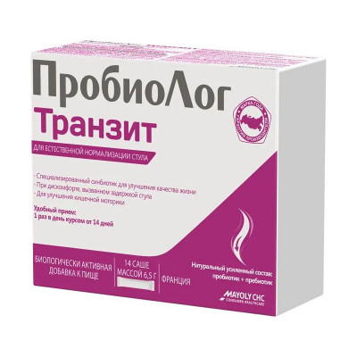 ПробиоЛог Транзит 6,5гр №14 саше