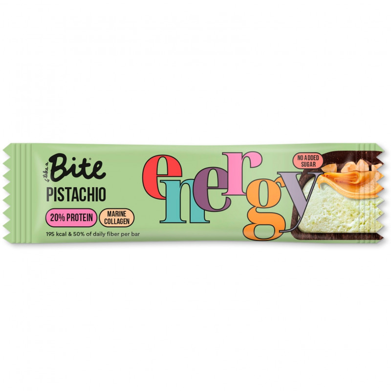 Батончик Bite протеиновый Фисташки 50г