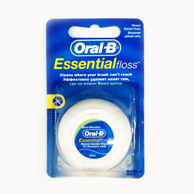 Зубная нить мятная ORAL-B Essential Floss 50 м