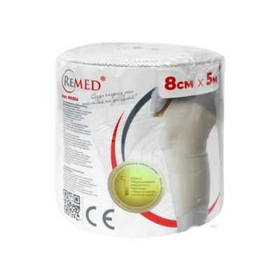 Бинт эластичный 80см х 5м арт.R035U REMED