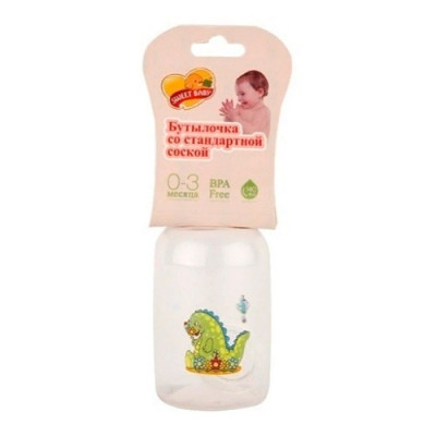 Бутылочка 140мл 1шт арт.К4010 SWEET BABY арт. K4010