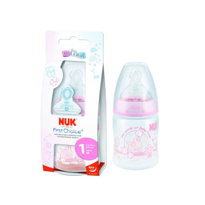 бутылочка 150мл  Nuk First Choice + с силик. соской  /60032