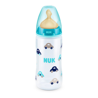 бутылочка 300мл пластиковая с латекс. соской Nuk First Choice+