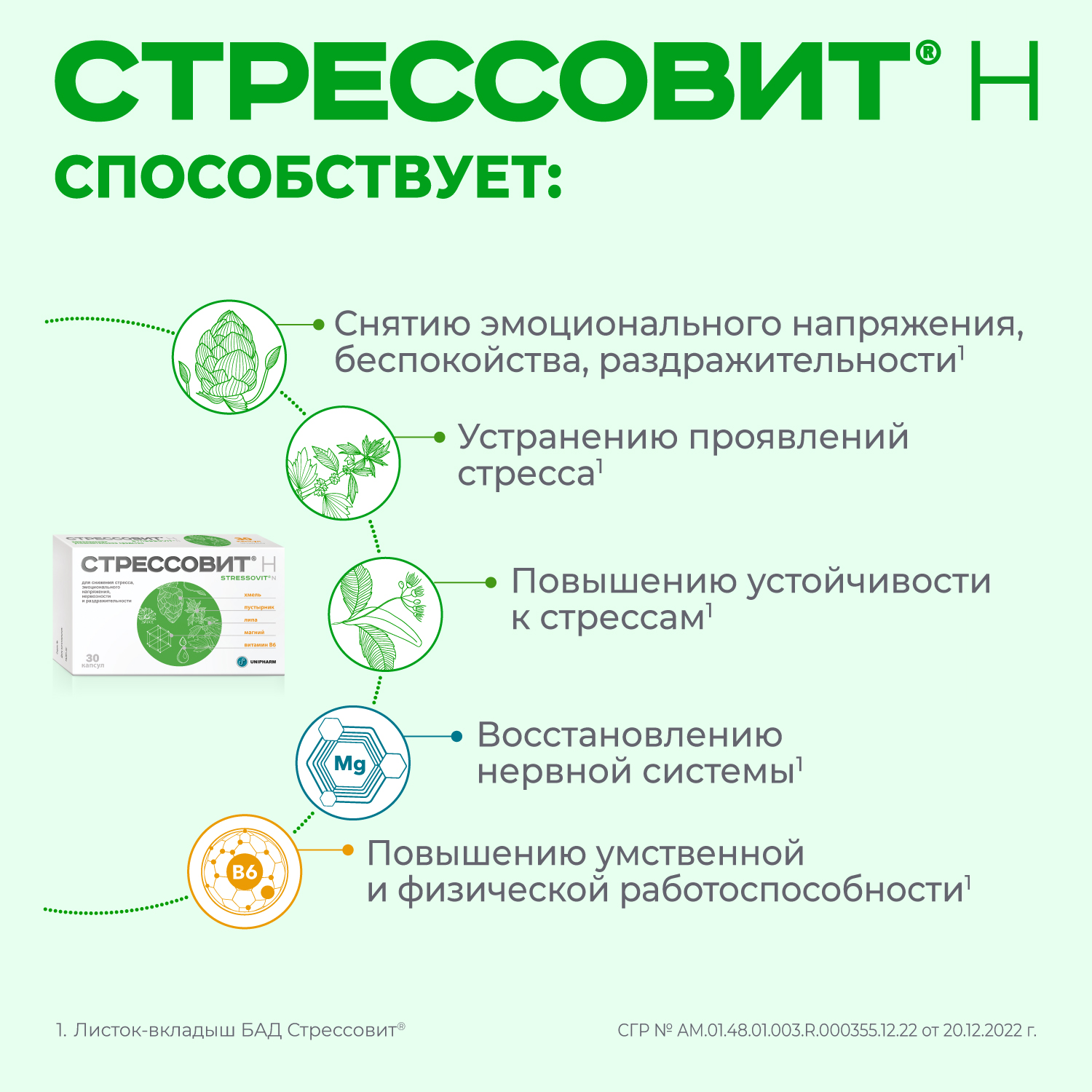 Стрессовит Н №30 капс