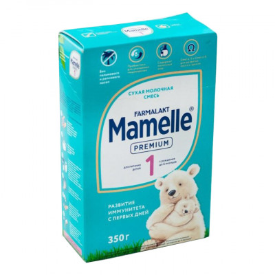 MAMELLE PREMIUM 1 смесь молочная сухая адаптированная (0-6) 350г.