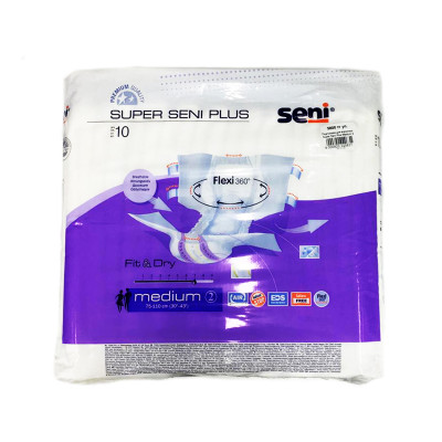 Подгузники для взрослых Super Seni Plus Medium 2 (75-110см) 10шт