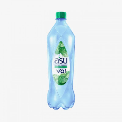 Вода A'SU 1 л негазиров, со вкусом Мяты