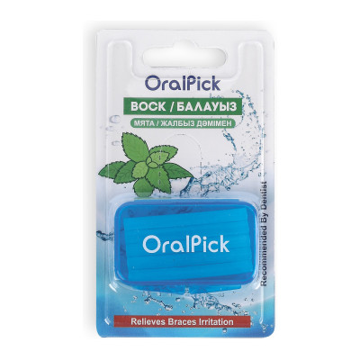 Воск OralPick ортодонический Мята