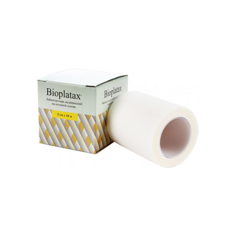 Лейкопластырь нетканной основе 5см*10м Bioplatax