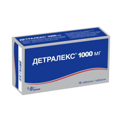 Детралекс 1000 мг №18 табл