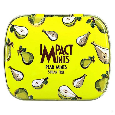 Драже IMPACT MINTS освежающие без сахара Груша 14г